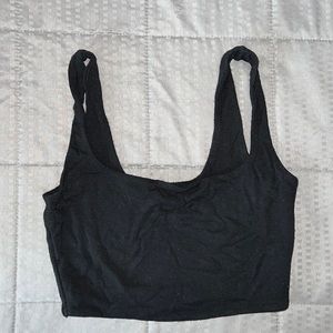 Brand new black crop top